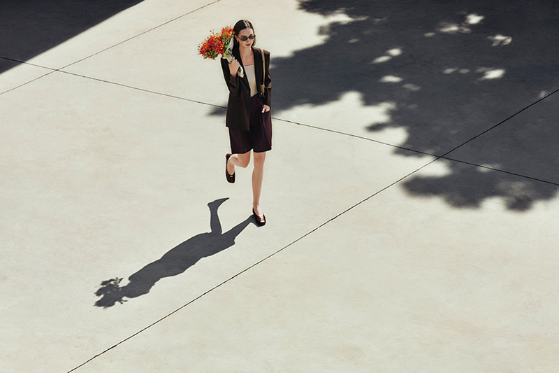 法式浅口平底鞋